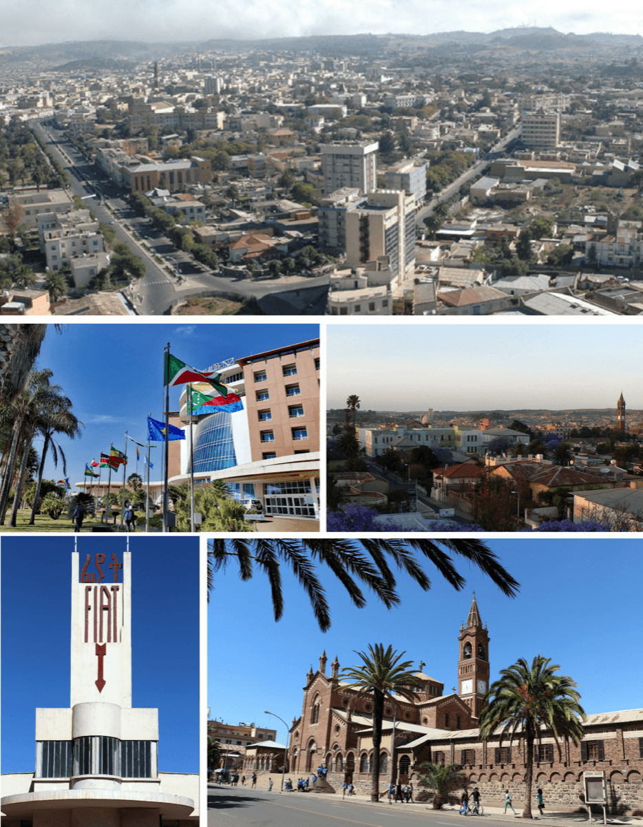 Asmara, capitala țării Eritrea