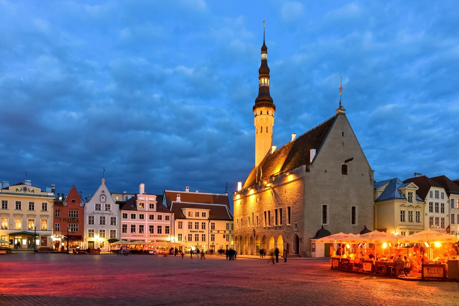 Tallinn, glavni grad zemlje Estonia