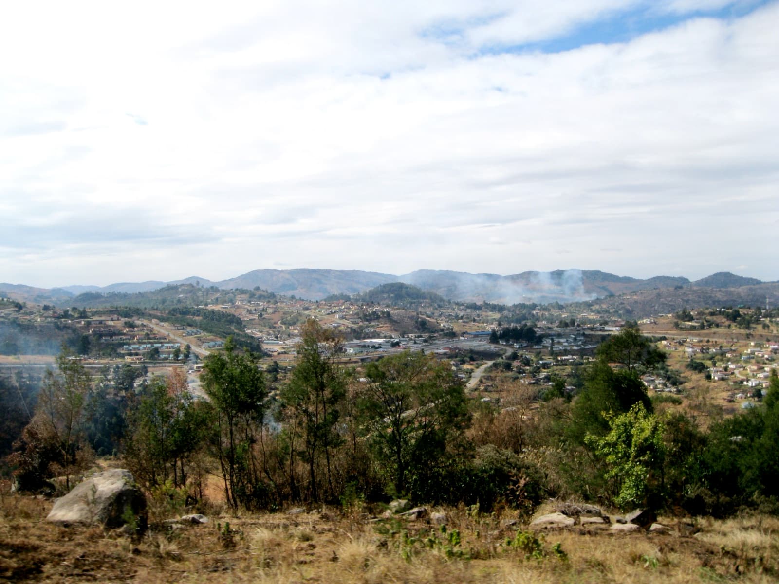 Mbabane, a capital de Eswatini