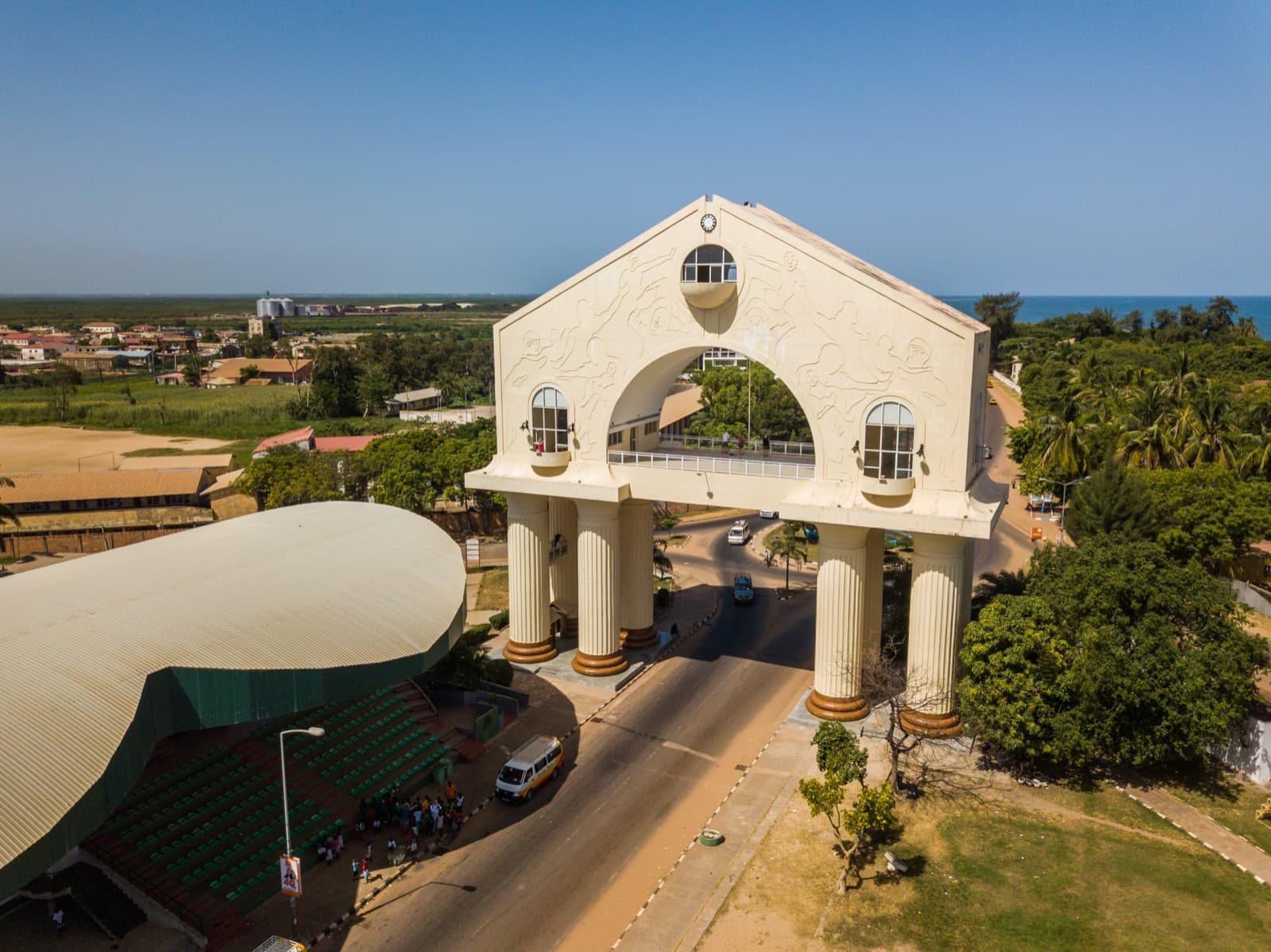 Banjul, die Hauptstadt von Gambia