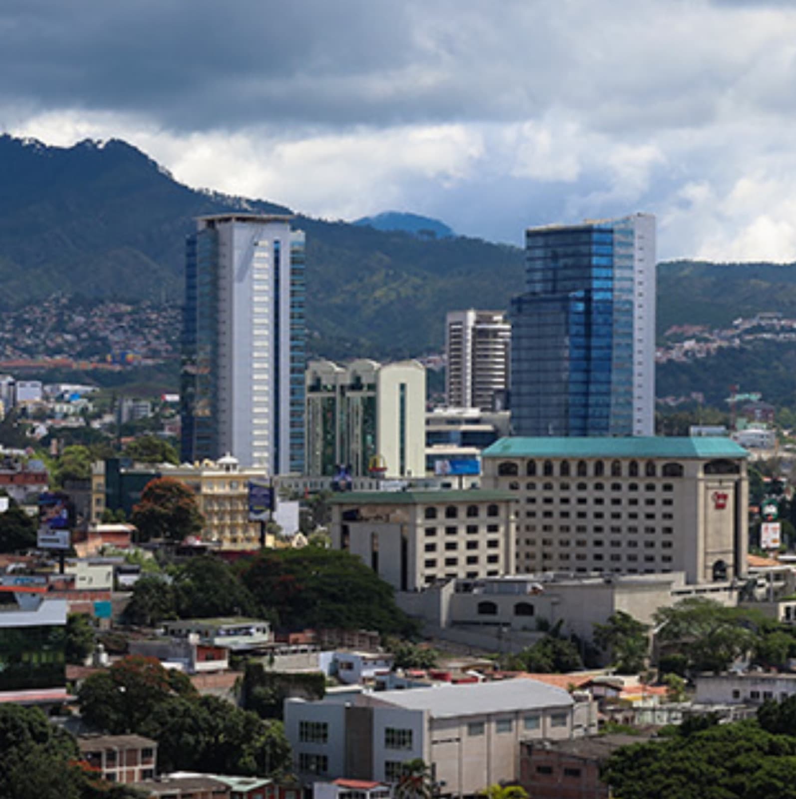 Hondurasの首都、Tegucigalpa