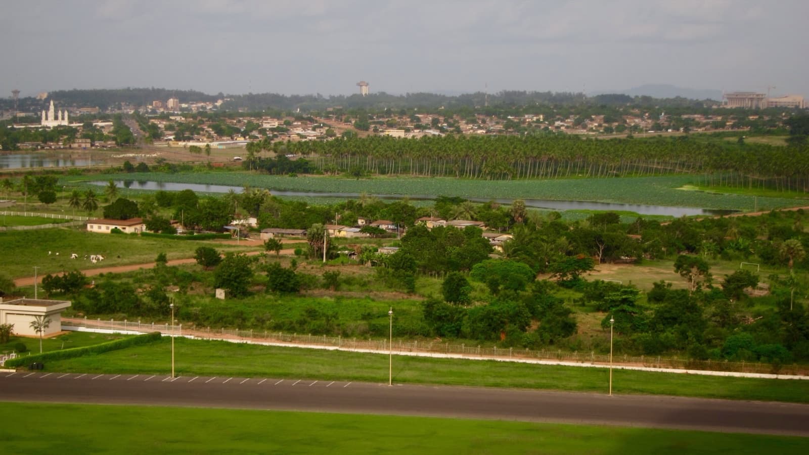 Yamoussoukro, la capital de Ivory Coast