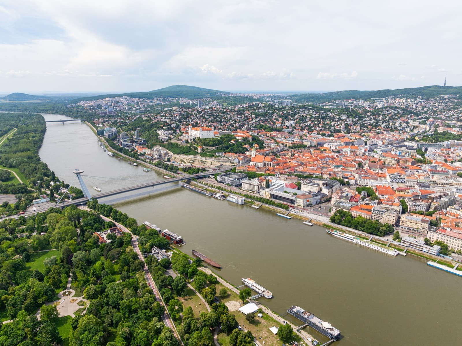 Bratislava, capitala țării Slovakia